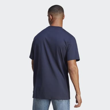 Playera Future Icons Badge of Sport Azul Hombre Sportswear