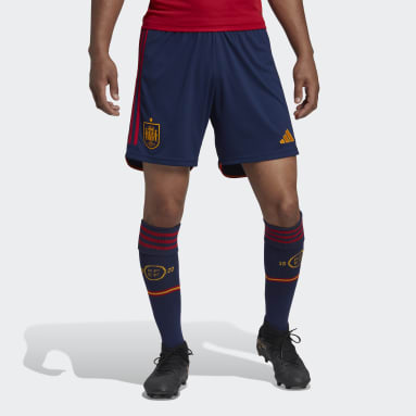 Shorts Uniforme Titular España 22 Azul Hombre Fútbol