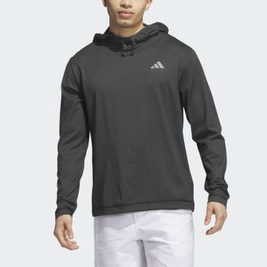 Sweat-shirt à capuche léger Noir Hommes Golf