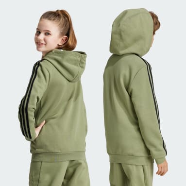Felpe Con Cappuccio Verde adidas IT