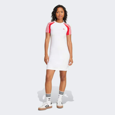 Adicolor 3-Streifen Raglan Short Sleeve Kleid