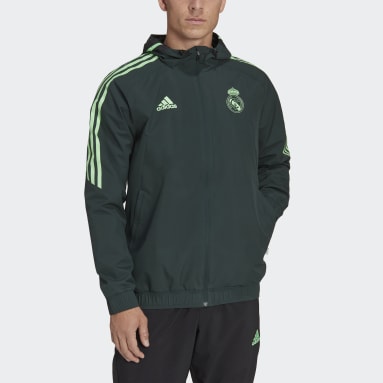 Giacca Condivo 22 All-Weather Real Madrid Verde Uomo Calcio