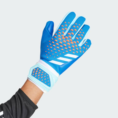 Soccer Blue Predator League Gloves