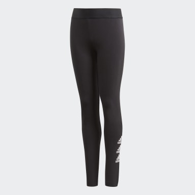 Girls' Cotton Leggings - Grey ADIDAS | Decathlon