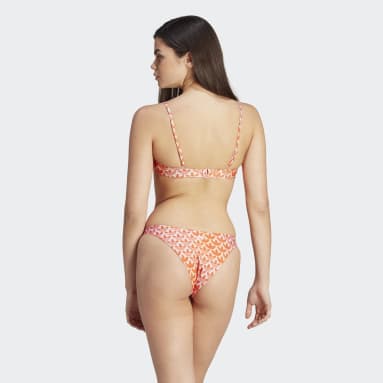 Women Originals Pink Monogram Bikini Top