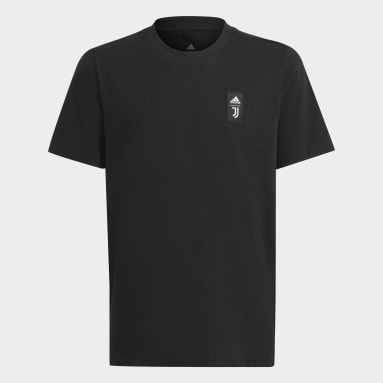 T-shirt da Juventus Preto Rapazes Futebol