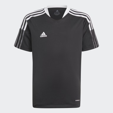 Maillot d'entraînement Tiro 21 Noir Enfants Football