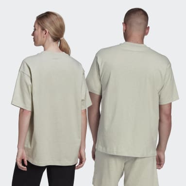 Sportswear Botanically Dyed T-Shirt – Genderneutral Grün