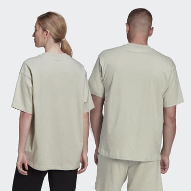 Playera con Tinte Botánico (Género Neutro) Beige Sportswear