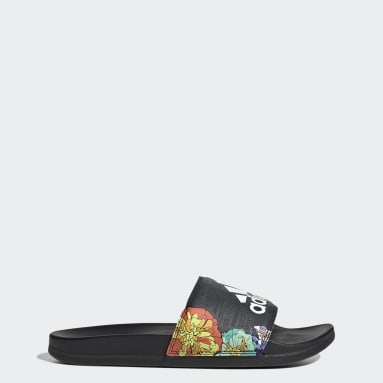 Chanclas adilette Comfort Negro Mujer Sportswear