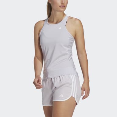 Women Running Purple Own the Run Running Tank Top