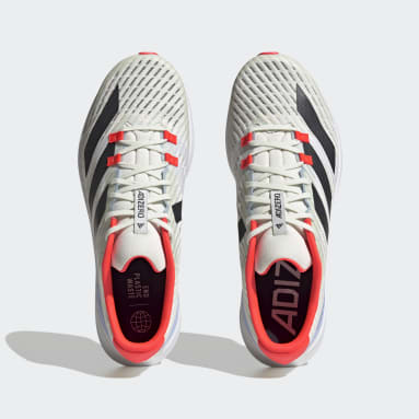 Running White Adizero RC 5 Shoes