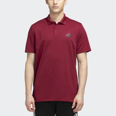 Men Training Burgundy M D2M POLO