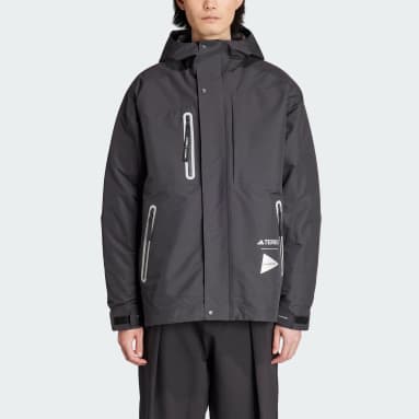 Herr TERREX Svart adidas Terrex + and wander XPLORIC Jacka
