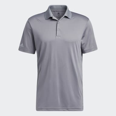 Mænd Golf Grå Performance Primegreen polotrøje