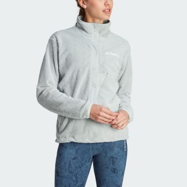 Sudadera técnica Terrex XPLORIC High-Pile-Fleece Gris Mujer TERREX
