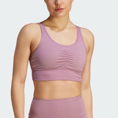 Ženy Cvičení A Trénink růžová Podprsenka Essentials Medium-Support