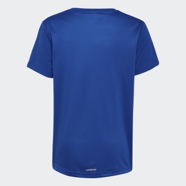 Camiseta Designed 2 Move 3 Rayas Azul Niño Sportswear