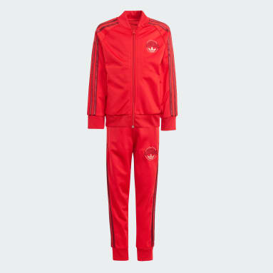 Kids Lifestyle Red VRCT SST Track Suit