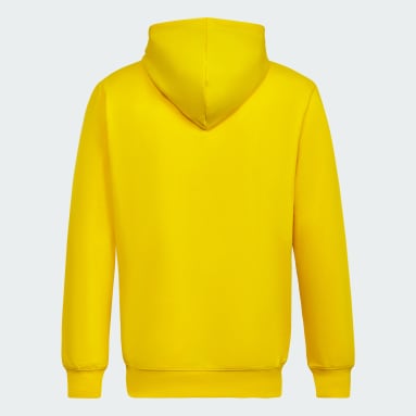 Buzo Amarillo con Capucha Boca Juniors Amarillo Hombre Fútbol