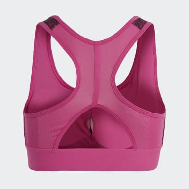 Sujetador deportivo AEROREADY PowerReact Animal Print Padded