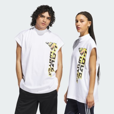 เสื้อกล้ามทรงครอปพิมพ์ลาย Pride