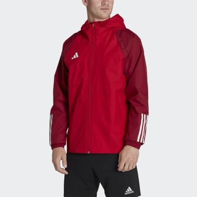 Heren Voetbal rood Tiro 23 Competition All-Weather Jack