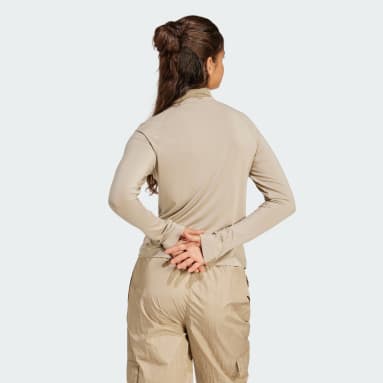 Camiseta manga larga City Escape Quarter-Zip Verde Mujer Sportswear