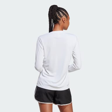 Dam Löpning Vit Run It Long Sleeve T-shirt