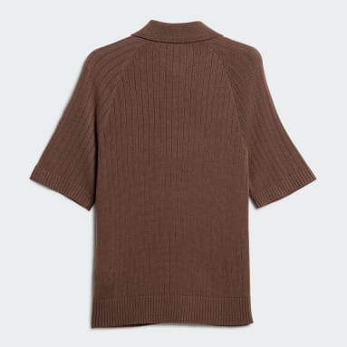 Camisa A.Blondey Engineer Knit Skateboarding Café Hombre Originals