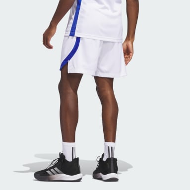 Men Basketball White Icon Squad Shorts