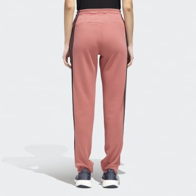 Women Training Red FUTURE ICONS 3 STRIPES REGULAR PANTS