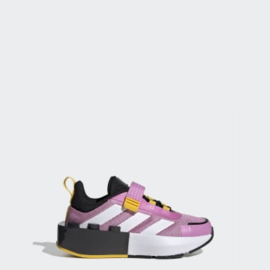 Children Sportswear Purple adidas x LEGO® Tech RNR Elastic Lace Shoes