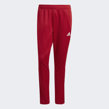 Men's Soccer Red Tiro Track Pants