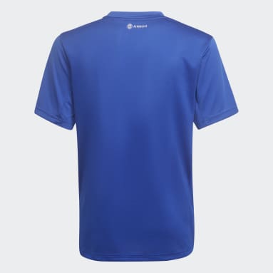 Camiseta Designed for Sport AEROREADY Training Azul Niño Sportswear