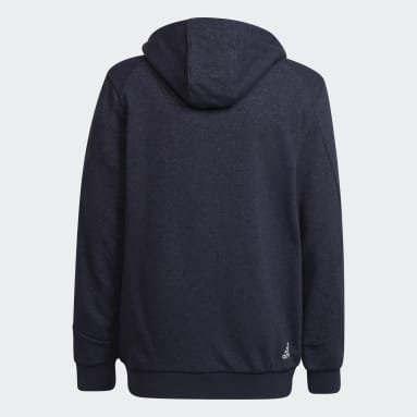 Sudadera con capucha Future Icons 3 bandas Azul Niño Sportswear