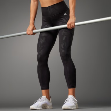 adidas Legging 7/8 Optime Power Noir Femmes Fitness Et Training