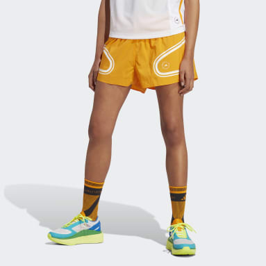 Shorts de Running TruePace adidas by Stella McCartney Naranja Mujer adidas by Stella McCartney