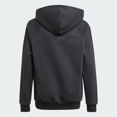 Sudadera con capucha The Safe Place Negro Niño Sportswear