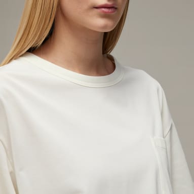 ผู้หญิง Y-3 สีขาว PREM LOOSE SS T