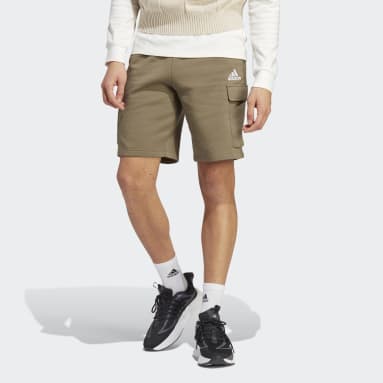 Men Sportswear Green Essentials Cargo Shorts
