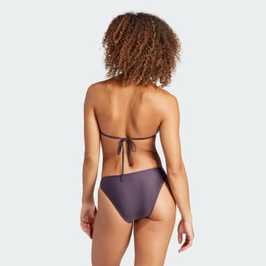 Piezas Mujeres Acolchado Dos Sujetador Tanga Bikini Tanga Traje de baño  Tanga Traje de baño Traje de baño Bañadores Bañadores Pantalones Cortos  Mujer Plus, Rojo - : Ropa, Zapatos y Joyería 