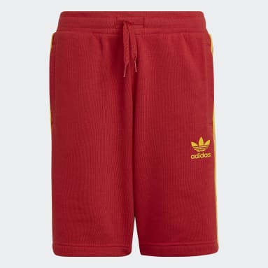 Shorts Adicolor Rojo Niño Originals