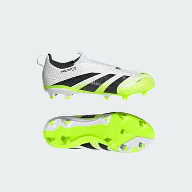 Tacos para niños Predator League sin cordones para terreno firme/multiterreno