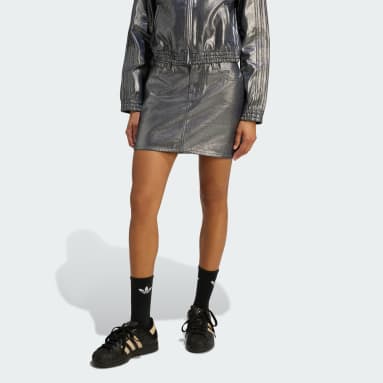 3 STRIPES SKIRT DENIM