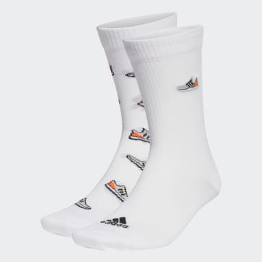 Run x Ultraboost Shoe Love Graphic Sokker, 2 par Hvit