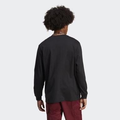 adidas RIFTA City Boy Essential Long Sleeve T-skjorte Svart