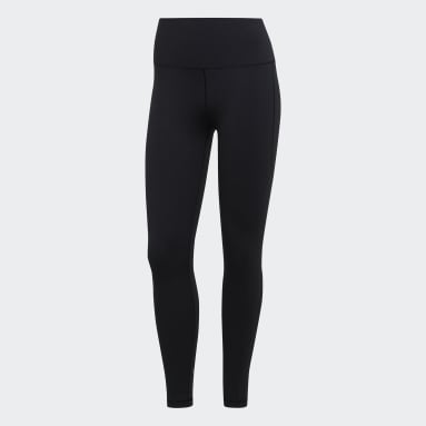 Adidas Women Originals Adi-color L/S Tight Pants Black Training Yoga Pant  GN2867
