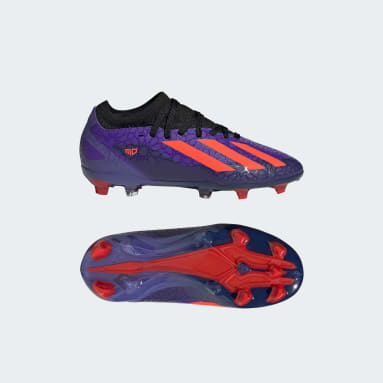 X Crazyfast Salah.3 Firm Ground Fotballsko Lilla