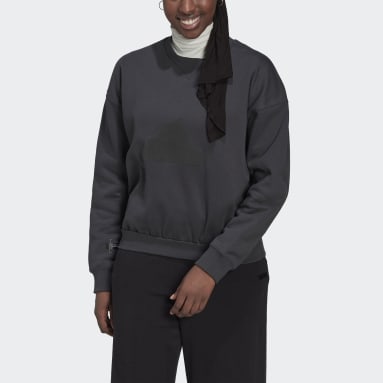 Frauen Sportswear Sweatshirt Grau